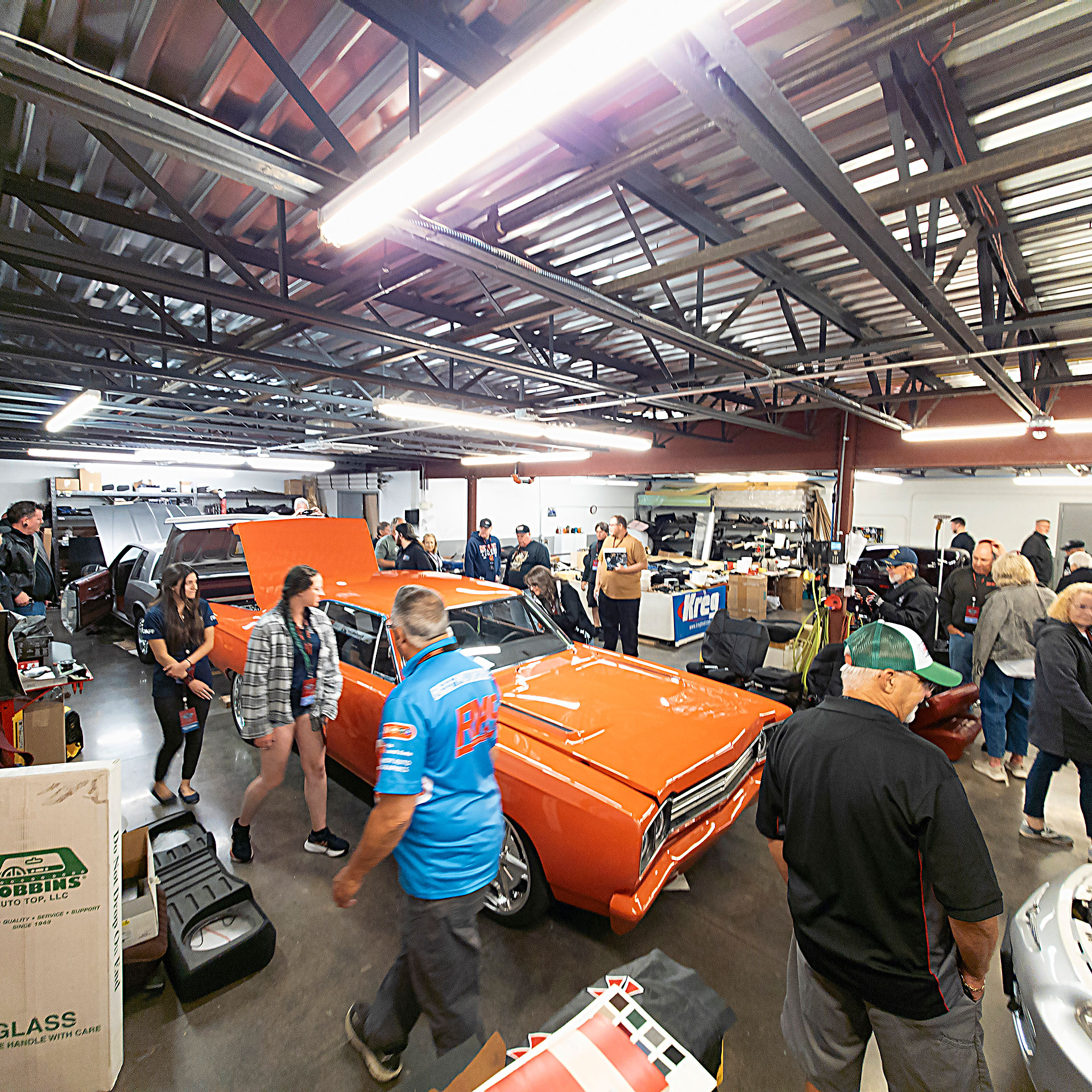 Inside Karl Kustoms work bays