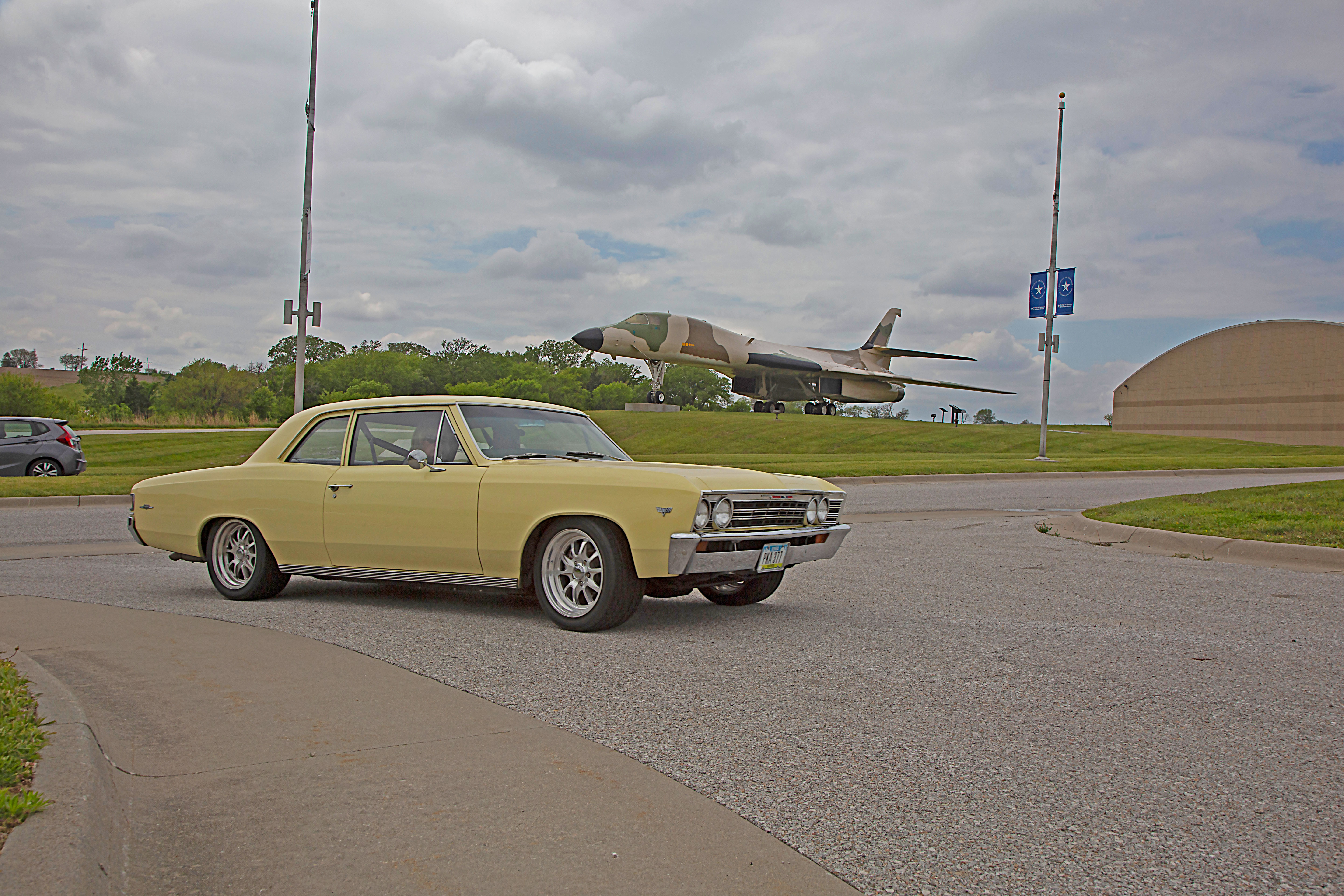 Jeff Smith driving his 1967 Chevelle