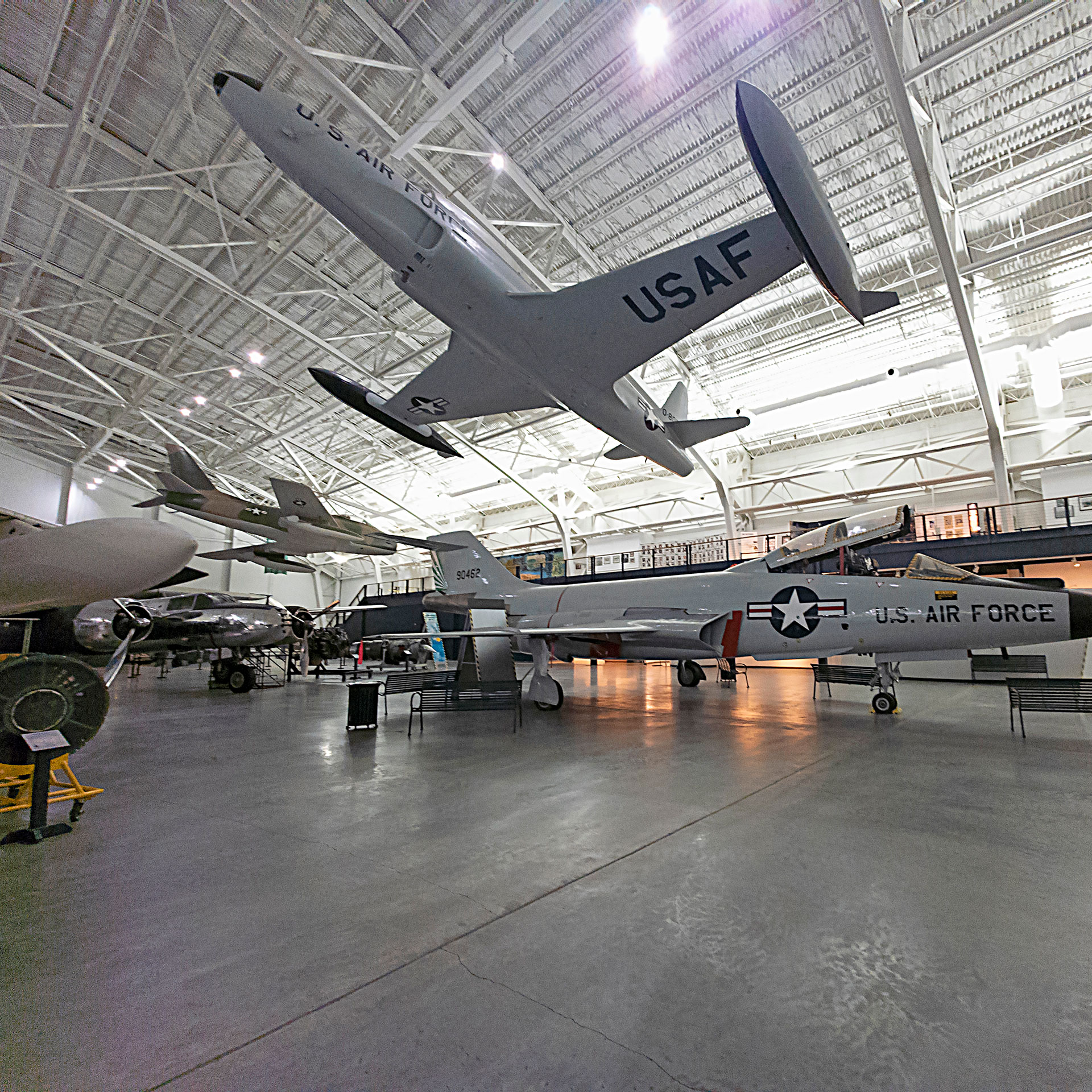 Inside the Strategic Air Command museum