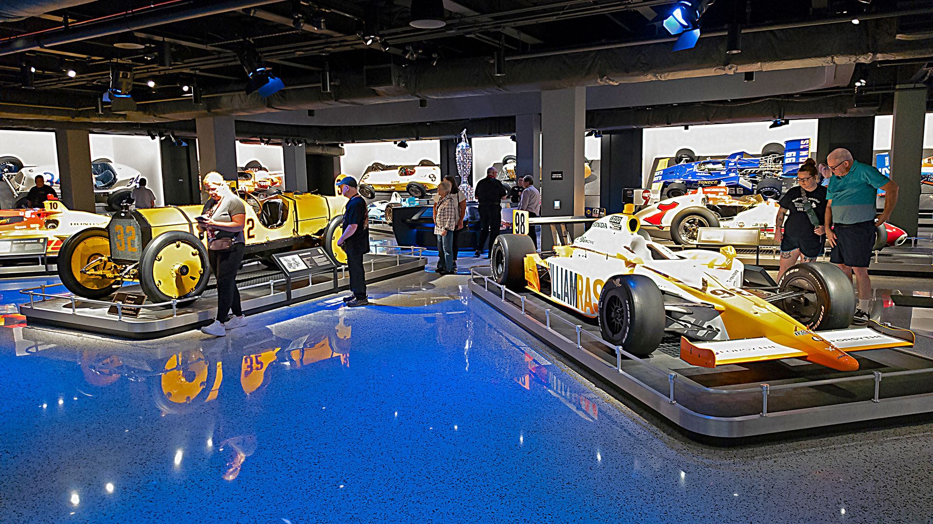 Inside the Indianapolis Motor Speedway Museum